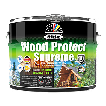 WOOD PROTECT Supreme, палисандр 9л "Dufa" Пропитка WOOD PROTECT Supreme, палисандр 9л "Dufa" Пропитка